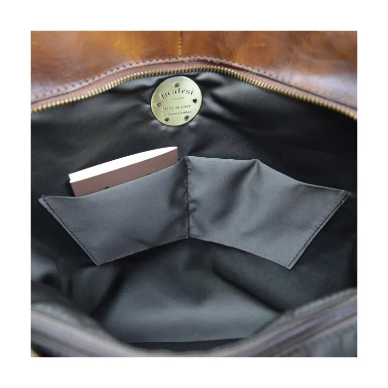 Bardzo duża torba skórzana na co dzień "Ribolla"