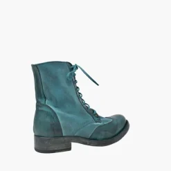 Botki Damskie skórzane "Petrolio"