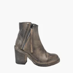 Botki Damskie skórzane "Tronchetto"