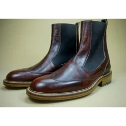 Botki męskie ze skóry "Berchtesgaden"