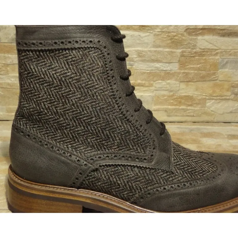 Botki męskie ze skóry "Damiano"