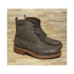 Botki męskie ze skóry "Damiano"