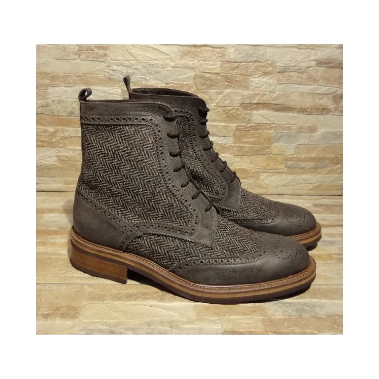 Botki męskie ze skóry "Damiano"