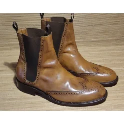 Botki męskie ze skóry "Enrico"