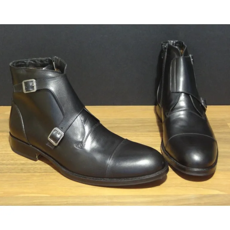 Botki męskie ze skóry "Ettore"