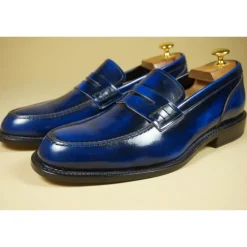 Buty męskie mokasyny ze skóry "Sandro"