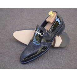 Buty męskie skórzane mokasyny "Arialdo"