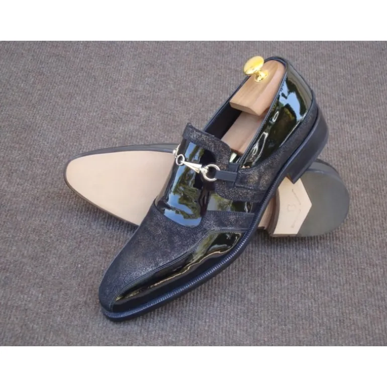 Buty męskie skórzane mokasyny "Arialdo"