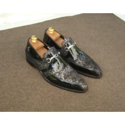 Buty męskie skórzane mokasyny "Arialdo"