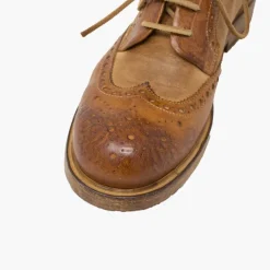 Buty męskie skórzane "Coda di Rondine"