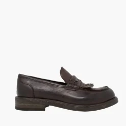 Buty męskie skórzane "Mocassino Frange"