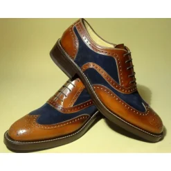 Buty męskie skórzane sznurowane "Pedogna"