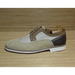 Buty męskie skórzane sznurowane "Brisa"