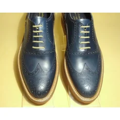 Buty męskie skórzane sznurowane "Baldassarre"