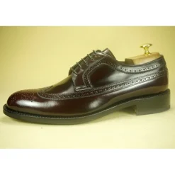 Buty męskie skórzane sznurowane "Cesare"