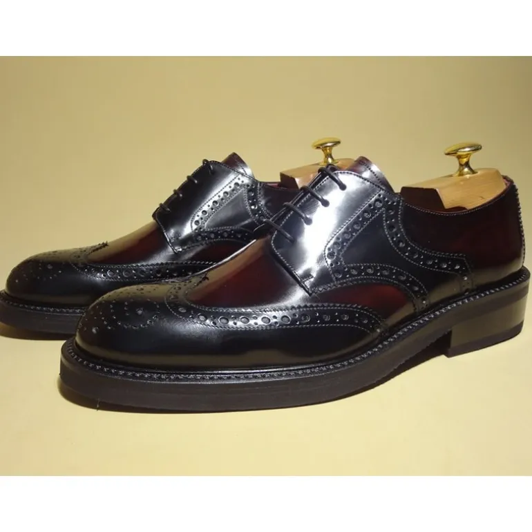 Buty męskie skórzane sznurowane "Foenna"