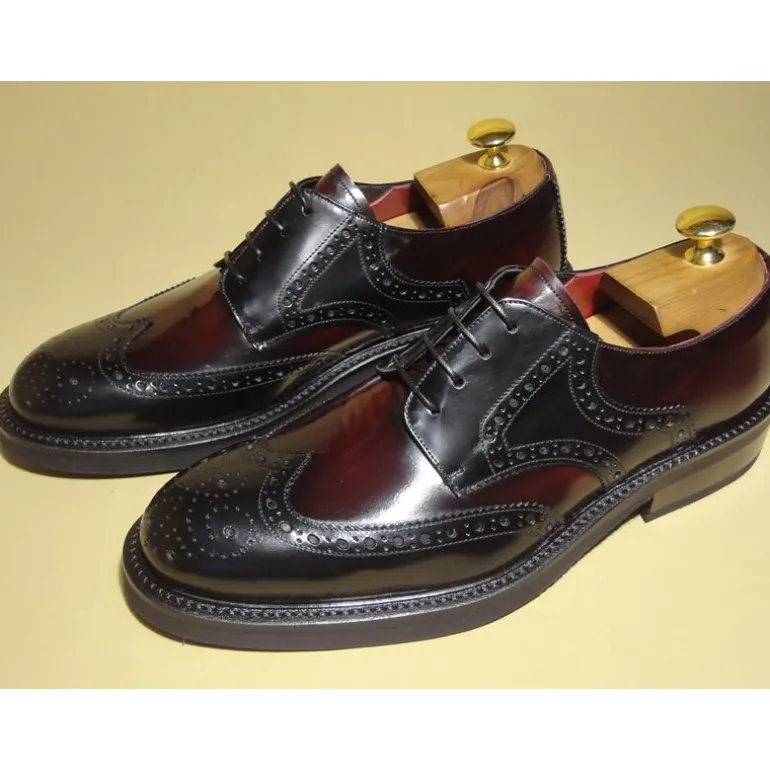 Buty męskie skórzane sznurowane "Foenna"