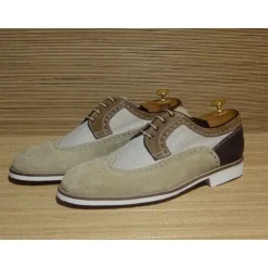 Buty męskie skórzane sznurowane "Brisa"