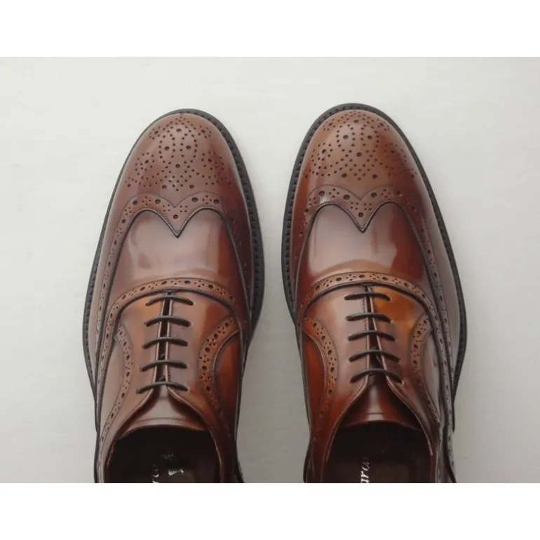 Buty męskie skórzane sznurowane "Bruno"