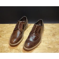 Buty męskie skórzane sznurowane "Roglio"