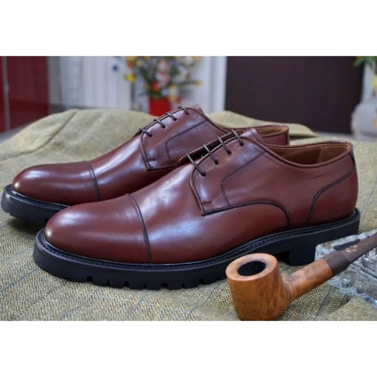 Buty męskie skórzane sznurowane "Arrigo"