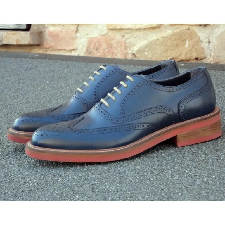 Buty męskie skórzane sznurowane "Baldassarre"