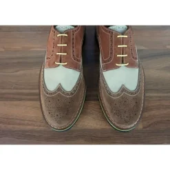 Buty męskie skórzane sznurowane "Melacce"