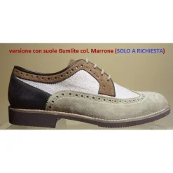 Buty męskie skórzane sznurowane "Brisa"