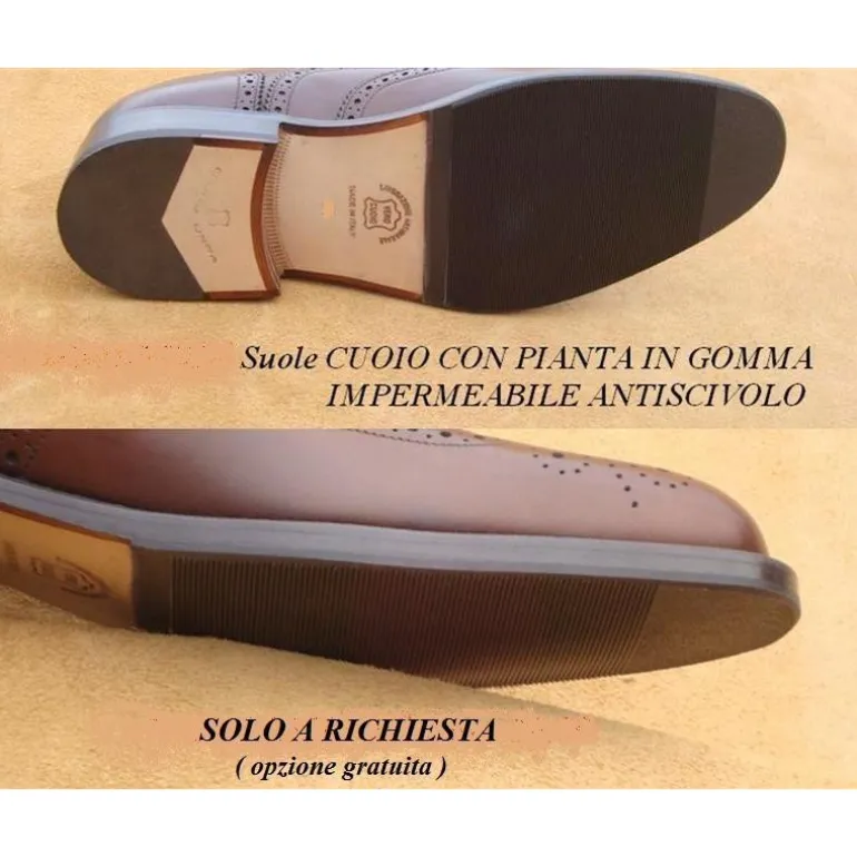 Buty męskie skórzane sznurowane "Resco"