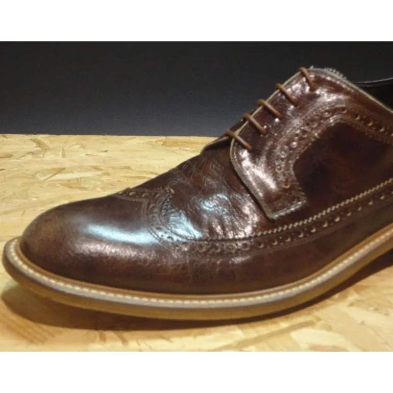 Buty męskie skórzane sznurowane "Roglio"