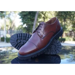 Buty męskie skórzane sznurowane "Arrigo"