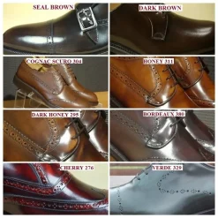 Buty męskie skórzane sznurowane "Leonhardskirche"