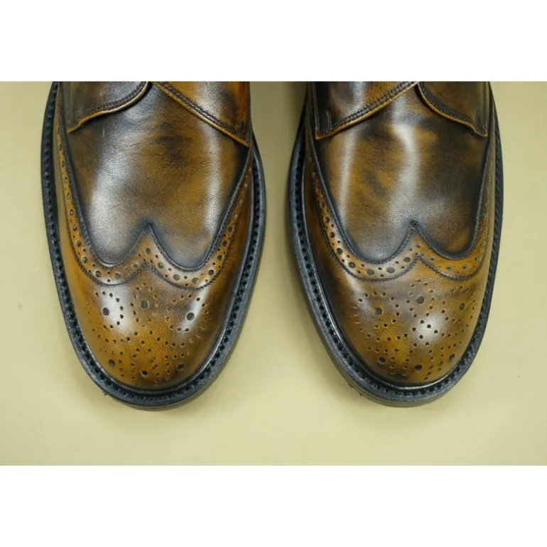 Buty męskie skórzane ze sprzączką "Antonio"