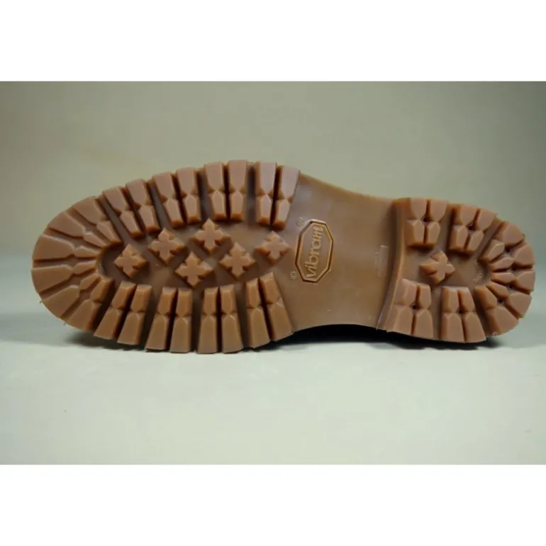 Buty męskie skórzane ze sprzączką "Alfredo"