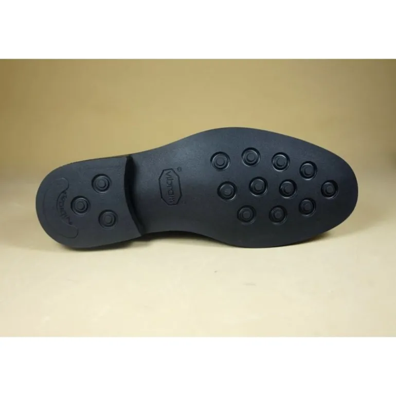 Buty męskie skórzane ze sprzączką "Narciso"