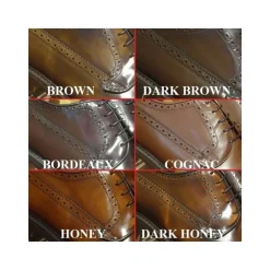 Buty męskie skórzane ze sprzączką "Vincenzo"