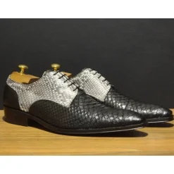 Buty męskie ze skóry Pyton "Alberto"