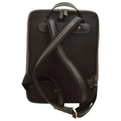 Casualowy plecak na laptopa z miękkiej skóry cielęcej "Baltico II" Czarny