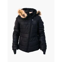 Ciepła i puchowa kurtka Damska skórzana i valtherm  "Unico"