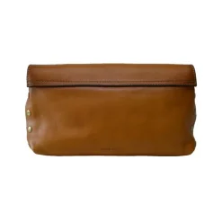 Damska listonoszka ze skóry z klapą "Castel Del Piano" B161