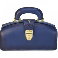 Damska skórzana torebka z zamkiem na klucz "Lady Brunelleschi" 120/N