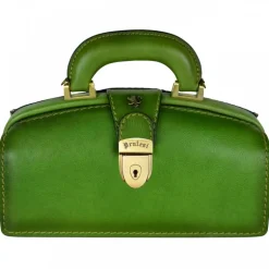 Damska skórzana torebka z zamkiem na klucz "Lady Brunelleschi" 120/N