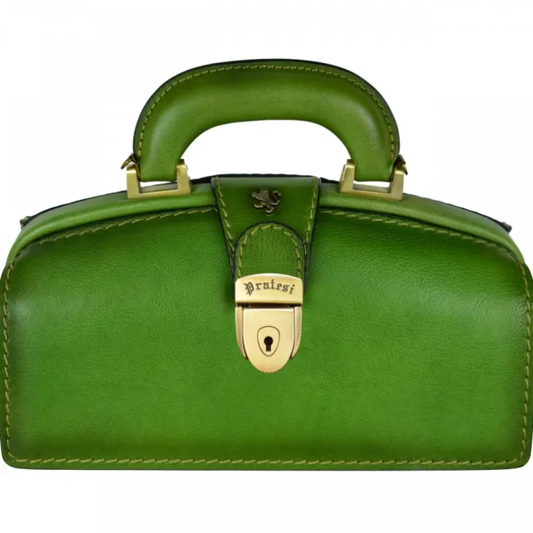 Damska skórzana torebka z zamkiem na klucz "Lady Brunelleschi" 120/N