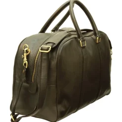 Duża, minimalistyczna torba podróżna szlachetnej skóry cielęcej "Grudziądz" CZ