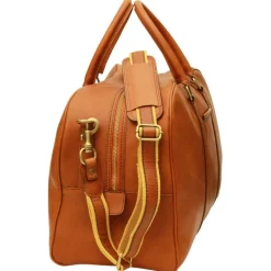 Duża, minimalistyczna torba podróżna szlachetnej skóry cielęcej "Grudziądz" KO