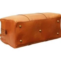 Duża, minimalistyczna torba podróżna szlachetnej skóry cielęcej "Grudziądz" KO