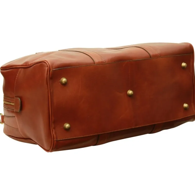 Duża, minimalistyczna torba podróżna szlachetnej skóry cielęcej "Grudziądz" BR