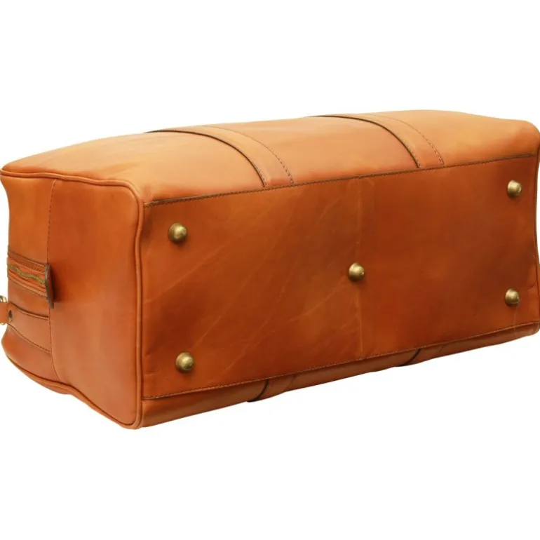 Duża, minimalistyczna torba podróżna szlachetnej skóry cielęcej "Grudziądz" KO