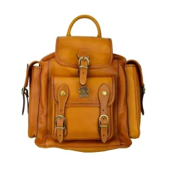 Duży skórzany plecak unisex "Montalbano" B346