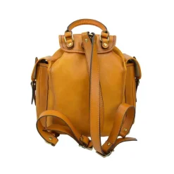 Duży skórzany plecak unisex "Montalbano" B346